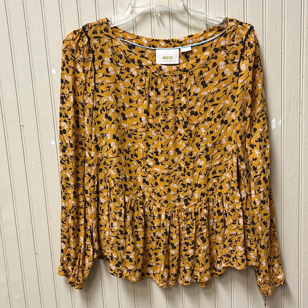 Maeve by Anthropologie SZ S Boho/Gypsy/Floral top